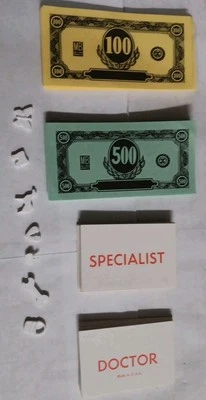 1999 Operation Money, Cards And 7 Pieces ONLY - Image 1 of 4