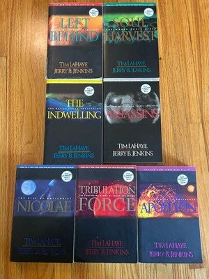LEFT BEHIND Series Book Lot Of 7 Paperbacks by Tim Lahaye and Jerry B Jenkins - Image 1 of 2