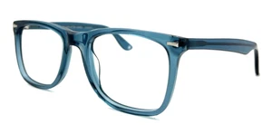 NEW MUSE 35-000228 TEAL/CLEAR AUTHENTIC EYEGLASSES FRAMES 53–20–145 - Picture 1 of 5