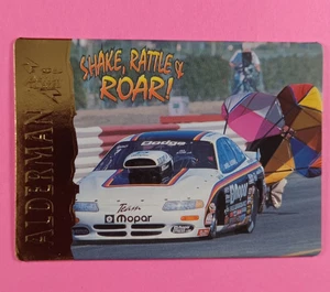 1995 Action Packed NHRA Winston Drag Racing Darrell Alderman #21 Card - Bild 1 von 2