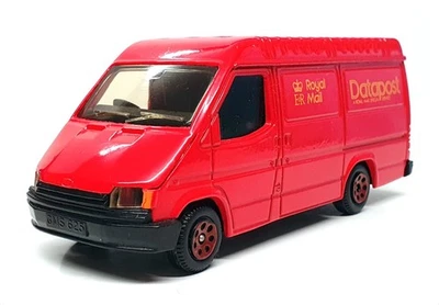 Corgi Appx 10cm Long Diecast C656/2 - Ford Transit Van Royal Mail Datapost - Red - Image 1 of 4