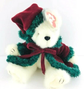 KLAUSE The Holiday Bear - Ty Beanie Baby - (Sleigh What) MWT 2000 - Imagen 1 de 7