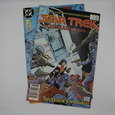 Star Trek 1984 -  1987 DC Comics #8 #41 Mix Lot of 2 Newsstand and Direct Sci Fi