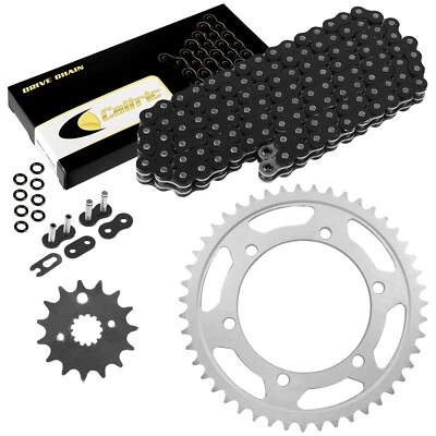Black O-Ring Drive Chain & Sprockets for Yamaha YZF600R YX600R YZ600R 1995-07 - Image 1 of 4