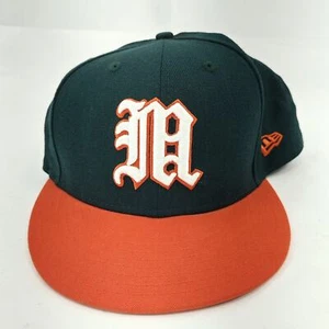 University of Miami Hurricanes New Era Größe 7-3/4 sitzende Mütze - Bild 1 von 4