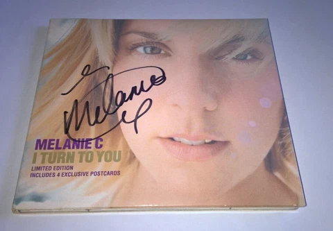 Melanie C Spice Girl I Turn To You CD Signed by Melanie C in 2000 Cover