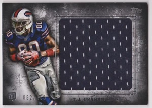 Parche Jumbo T.J. Graham 2012 Topps Inception Buffalo Bills RC #'d 62/169 - Imagen 1 de 1