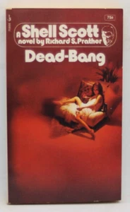 POCKET BKS 75666 DEAD-BANG by RICHARD PRATHER SHELL SCOTT VGF+ PBO 1971 UNREAD - Picture 1 of 3