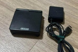Nintendo Game Boy Advance SP Black Console AGS-001 Tested Working Japan - Picture 1 of 7