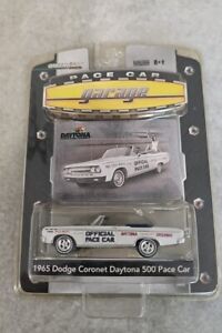 GREENLIGHT 1965 Convertible Dodge Coronet Daytona 500 Pace Car 1:64 Die Cast New