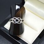 Sterling Silver 925 Band Ring CELTIC KNOT SIZE L 1/2 Gift for Her