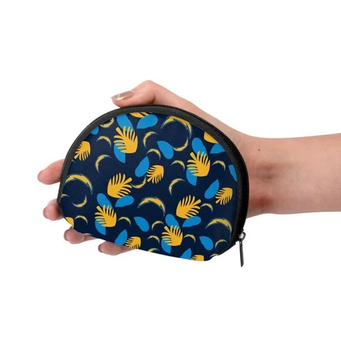 San Diego Chargers Fans Shell Storage Bag Mini Storage Bag Print Lady Wallet Cover