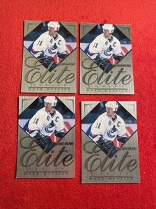 1998-99 DONRUSS ELITE PROMOS #4 MARK MESSIER  /2500 Lot Of (4) SSP