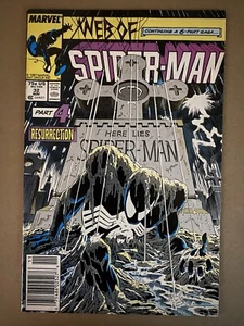 Quiosco Web of Spiderman 32 1987 Kraven's Last Hunt cómic Amazing Spider-man - Imagen 1 de 9