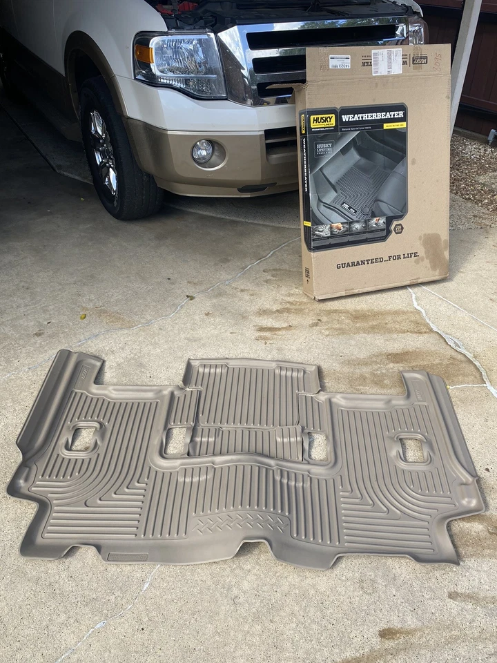 Ford Expedition Navigator 2013-17 Husky Liners Weatherbeater 3Rd Seat 14323 Rear - Image 1 of 3