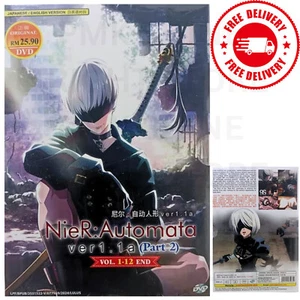 DVD Anime NieR: Automata Ver1.1a Part 2 (VOL.1-12 End) English Dubbed All Region - Picture 1 of 10