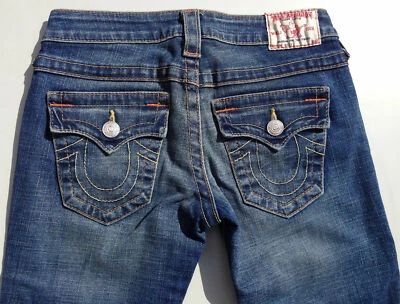 True Religion 'BILLY' Blue Jeans Size W26 L31 AU8 XS - Image 1 of 4