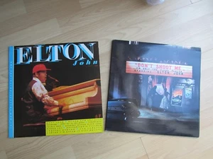 ELTON JOHN - The New Collection and Don't Shoot Me I'm Only the Piano Player - Picture 1 of 2