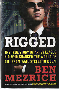 Ben Mezrich SIGNIERT manipuliert D'Agostino Rohöl Wall Street Dubai Trader Russo