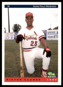 1993 Classic Best Victor Llanos Glens Falls Redbirds #19