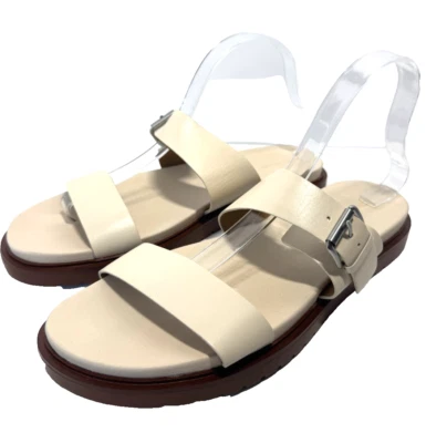 Sandalia MADEWELL The Dee Doble Correa Deslizable Para Mujer Talla 11 Crudo NP292 Foto 1 de 4