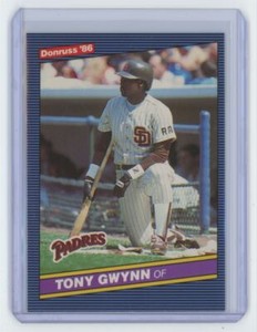 1986 Donruss. Tony Gwynn . San Diego Padres #112