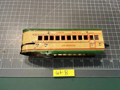 Tren Marx M10005 Union Pacific LOS ANGELES Streamliner vagón de pasajeros lote B Foto 1 de 4