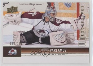 2012-13 Upper Deck UD Exclusives /100 Semyon Varlamov #46