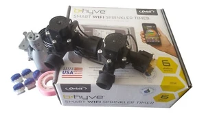 Orbit B-hyve WiFi Controller 6 Station with 2/4/6 Solenoid Combo-Rain Sensor - Picture 1 of 14