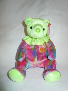 TY Beanie Babys "AUGUST" der HAPPY BIRTHDAY Bär - neu mit Etikett - IDEALES GESCHENK - Bild 1 von 1