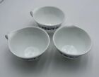 Corelle Old Town Blue Onion Hook Handle Coffee Tea Cups Stacking Set Of 3 Vtg