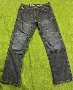 Iron Workers Jeans Herren 32x30 blau Motorrad 0398 Knieschützer - Bild 1 von 16