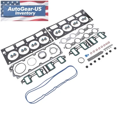 Cylinder Head Gasket Set for Chevy Suburban GMC Savana Cadillac Escalade 6.0 6.2 Foto 1 de 4