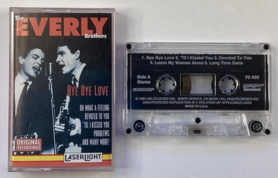 The Everly Brothers Cassette Bye Bye Love LaserLight 1994 Delta Music USA - Image 1 of 4