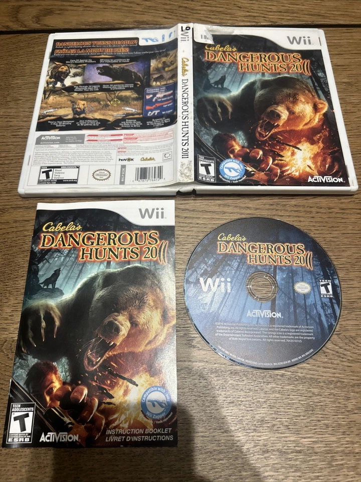 Cabela’s Dangerous Hunts 2011 Wii CC0M - Image 1 of 1