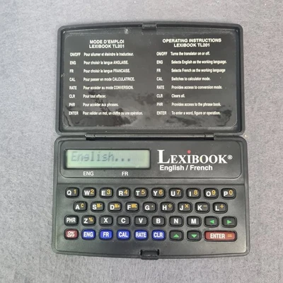 Lexibook French - English Electronic Translator TL201 - Image 1 of 4