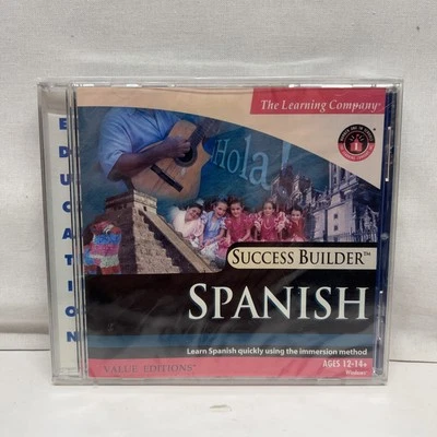 The Learning Company Success Builder Spanish PC Software (CD-ROM) Factory Sealed - Image 1 of 2