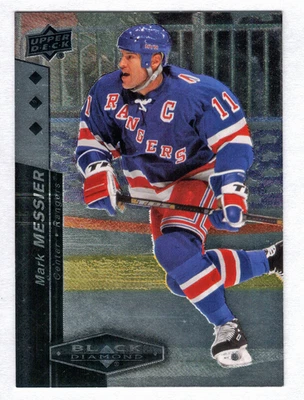 2010-11 UD Black Diamond Triple SP #142 Mark Messier New York Rangers - Image 1 of 2