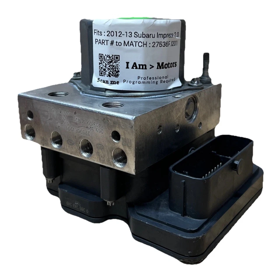 Módulo de bomba de freno ABS reacondicionado 2012-2013 Subaru Impreza 2.0 | 27536F J201 Foto 1 de 4