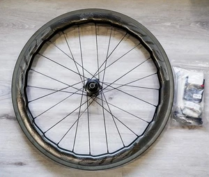 NEW: Zipp 454 NSW REAR WHEEL - RIM BRAKE - Carbon Fiber - 11 SPD - SRAM/SHIMANO - Picture 1 of 6