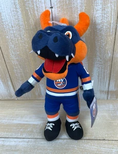 New York Islanders Sparky der Drache Maskottchen 10 Zoll Plüsch 2024 Neu mit Etikett - Bild 1 von 8