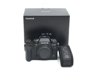 Fujifilm X-T4 schwarz Gehäuse Aussteller, nur ca. 20 Auslösungen #42895** - Bild 1 von 4