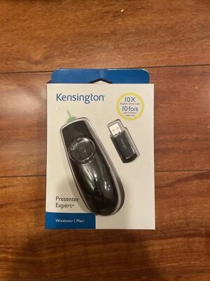 Kensington Expert Wireless Presenter with Green Laser Pointer and Cursor Control - Image 1 of 4