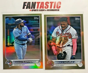 2022 Topps Series 1 & 2 & Update baseball GOLD FOIL Parallel Card YOU PICK - Picture 1 of 2