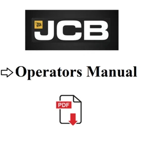 JCB 520 520M 520-HL 525B 52B-HL 540B 540BM 530B Loadall Operators Manual PDF USB - Picture 1 of 4