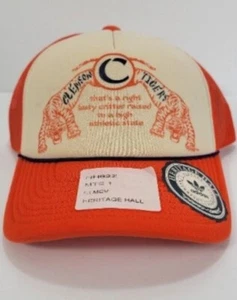 The Game Auburn University Tigers Logo Hat Mesh Snapback Adidas  - Picture 1 of 8