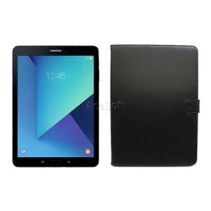 High Quality Wallet Leather Flip Case f Samsung Galaxy Tab S3 9.7 SM-T827R4 New - Picture 1 of 1