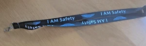 Offizielles Aston Martin Schlüsselband - I AM Safety schwarz & weiß sehr guter Zustand - Bild 1 von 6