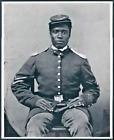 Buffalo Soldier Civil War 8.5x11 Photo African American Portrait