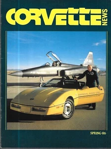 Corvette News primavera 1986 Indy Pace Car Chuck Yeager Roadster Team GTP Hendrick - Imagen 1 de 7